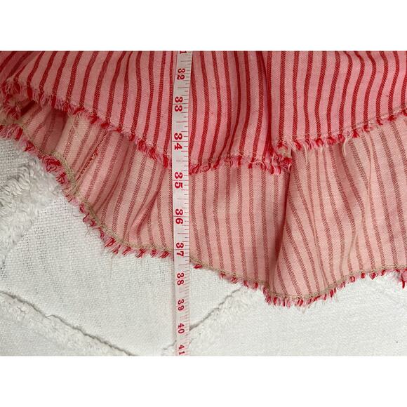 Devotion Twins | Greek Embroidered Tunic Boho Dress | Red Pink | Sz XS - Picture 14 of 16